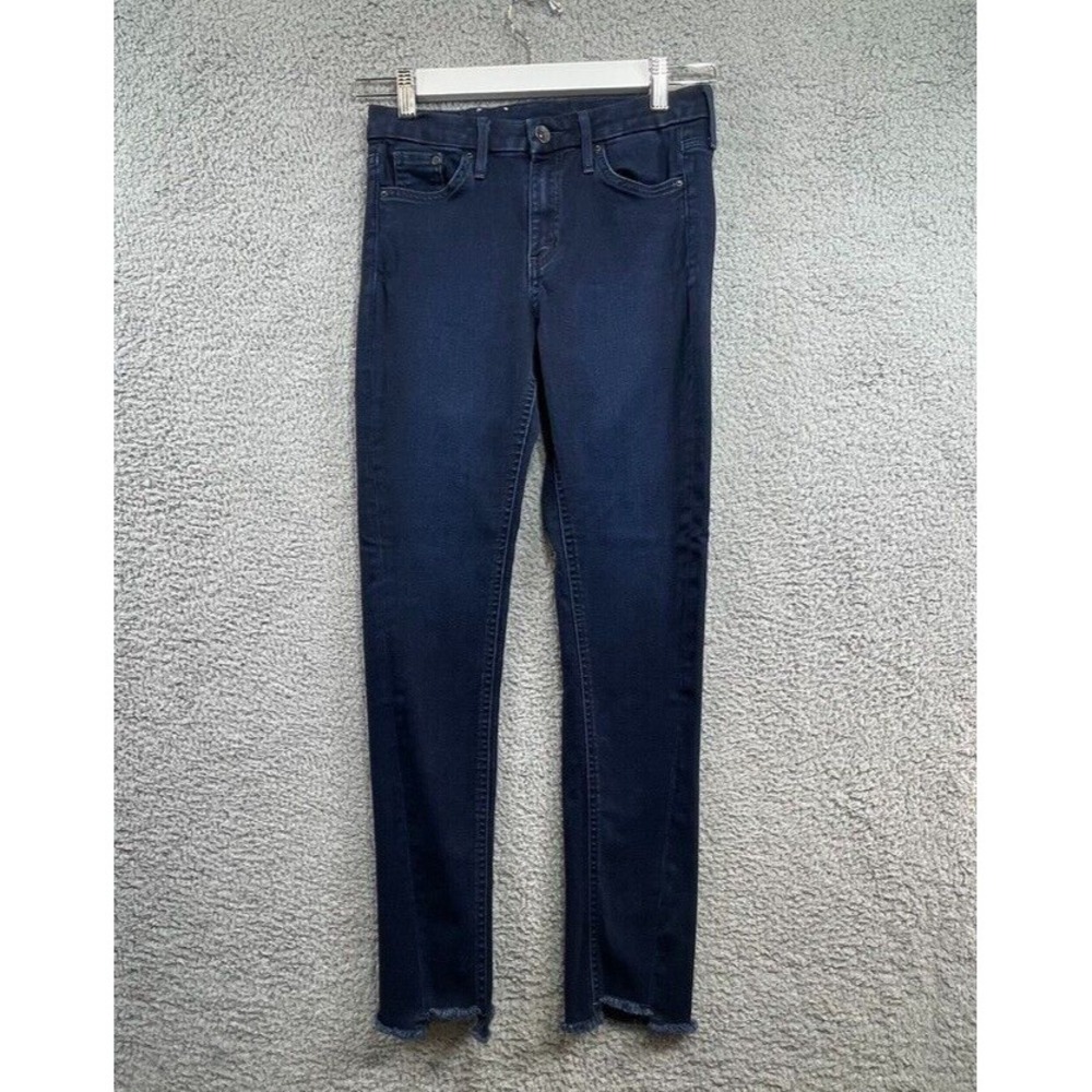 H&M Jeans Women's Size 27 Skinny Blue 5-Pocket Mid Rise Regular Waist